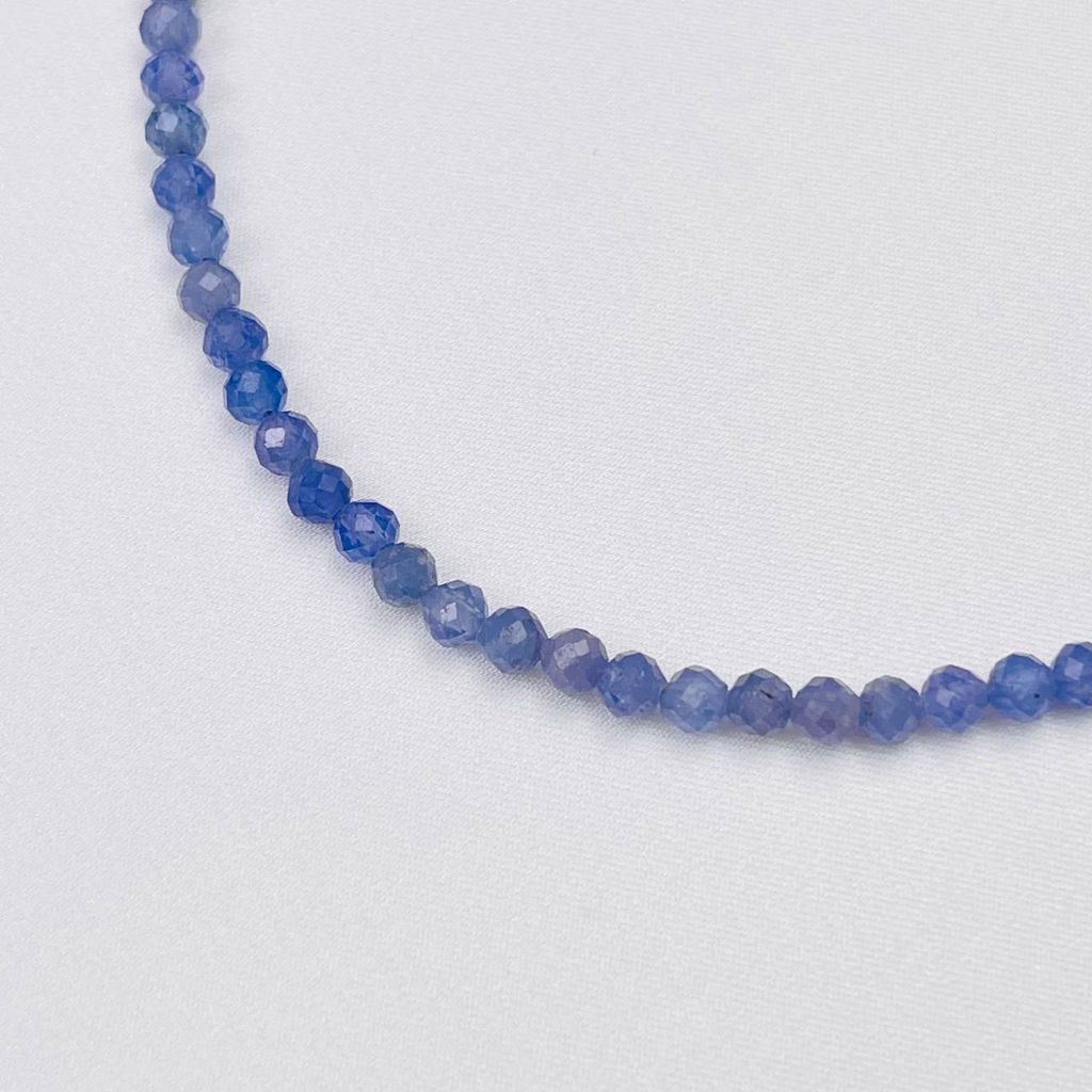 Колье из Танзанита 39 см +