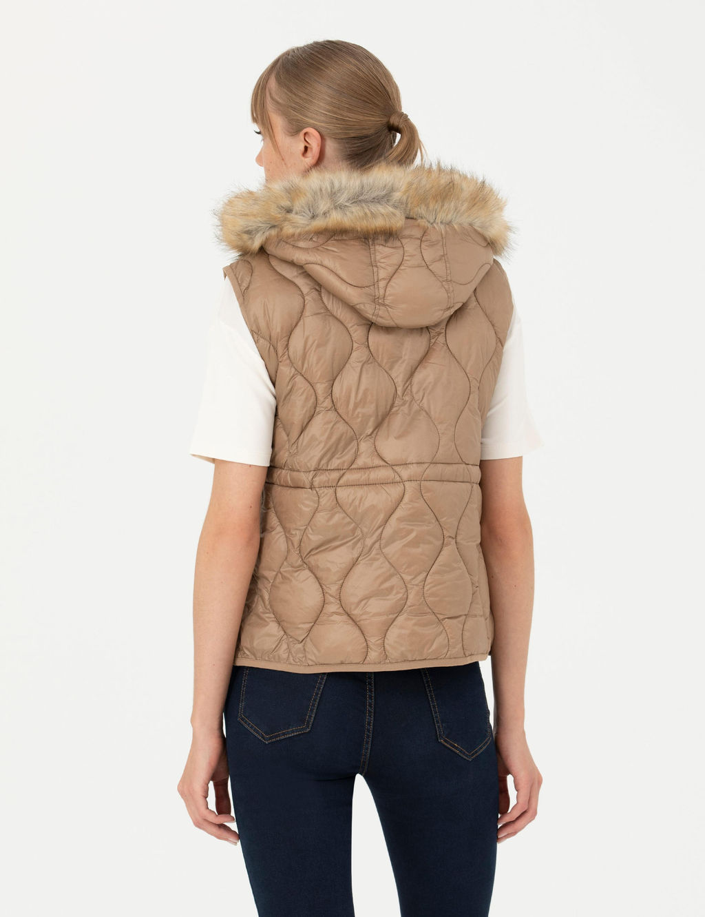 Camel Regular Fit Yelek - Pierre cardin фото 5