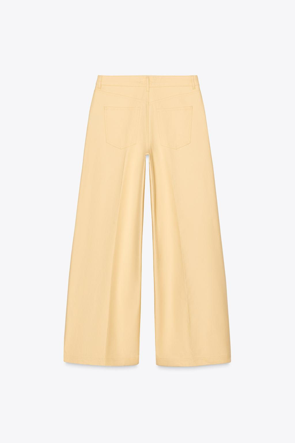 ZW COLLECTION WIDE-LEG TROUSERS - Zara фото 6
