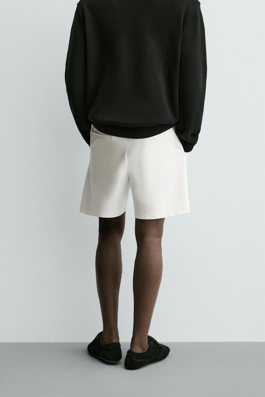 COMFORT TEXTURED BERMUDA SHORTS - Zara фото 3