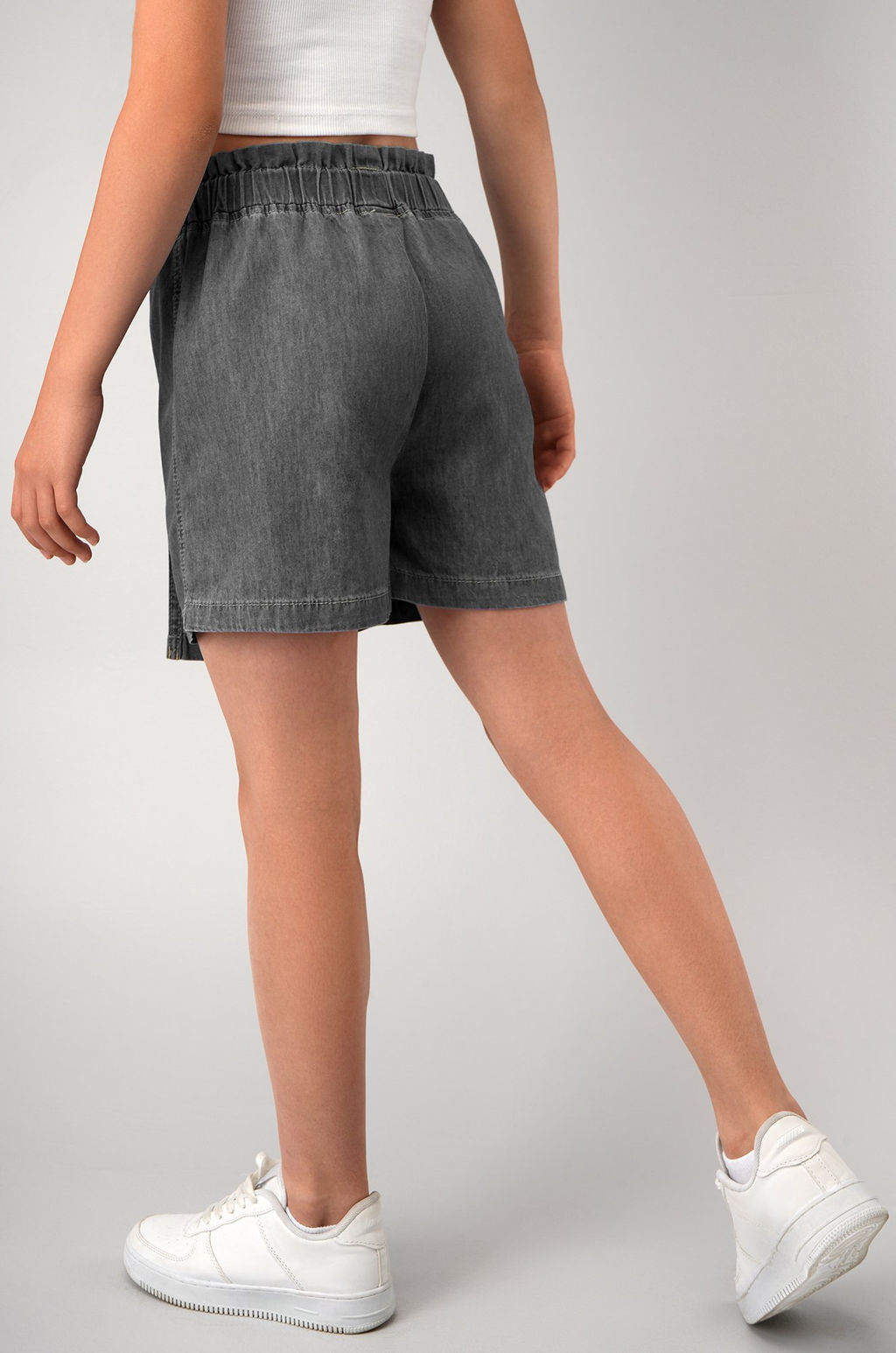 Джинсовая юбка-шорты для девочки Happyfox