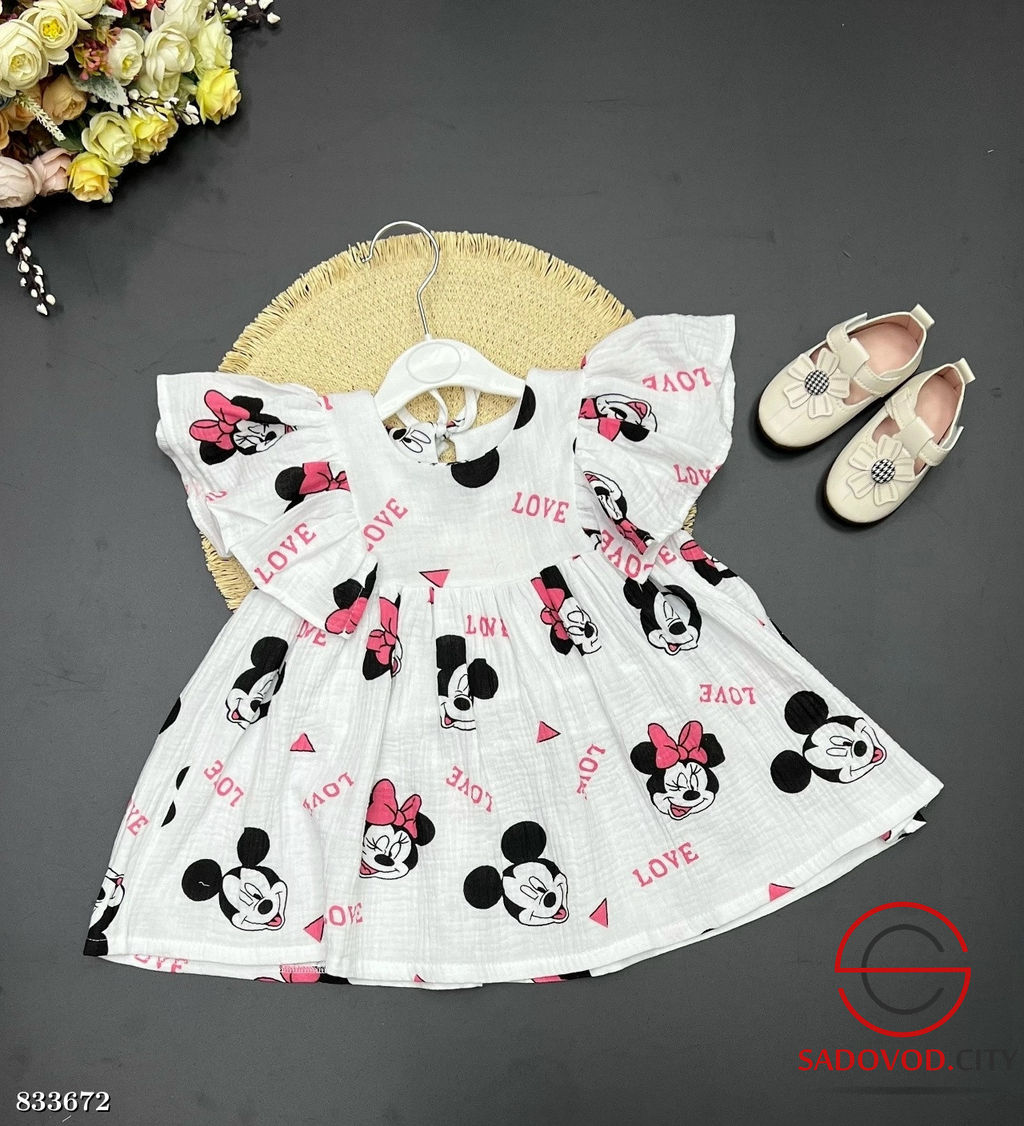 Муслиновое платье для девочек