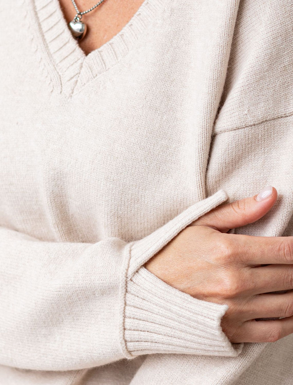 VILATTE / Джемпер из пряжи с кашемиром  фото 2