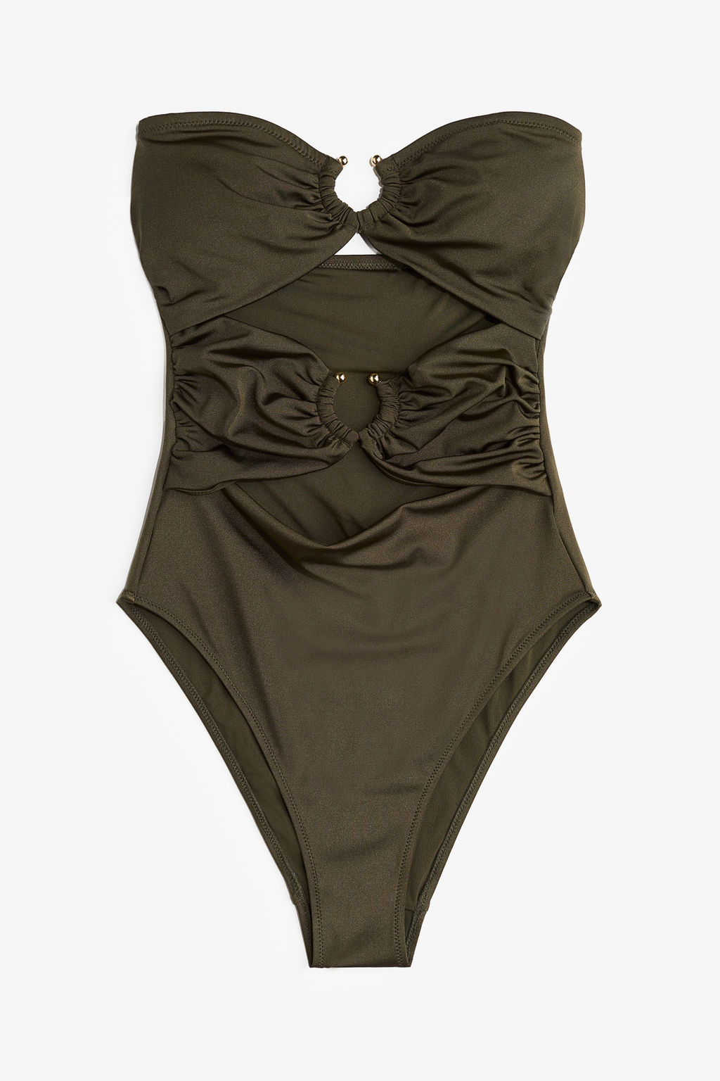 Traje de ba?o bandeau High leg con relleno