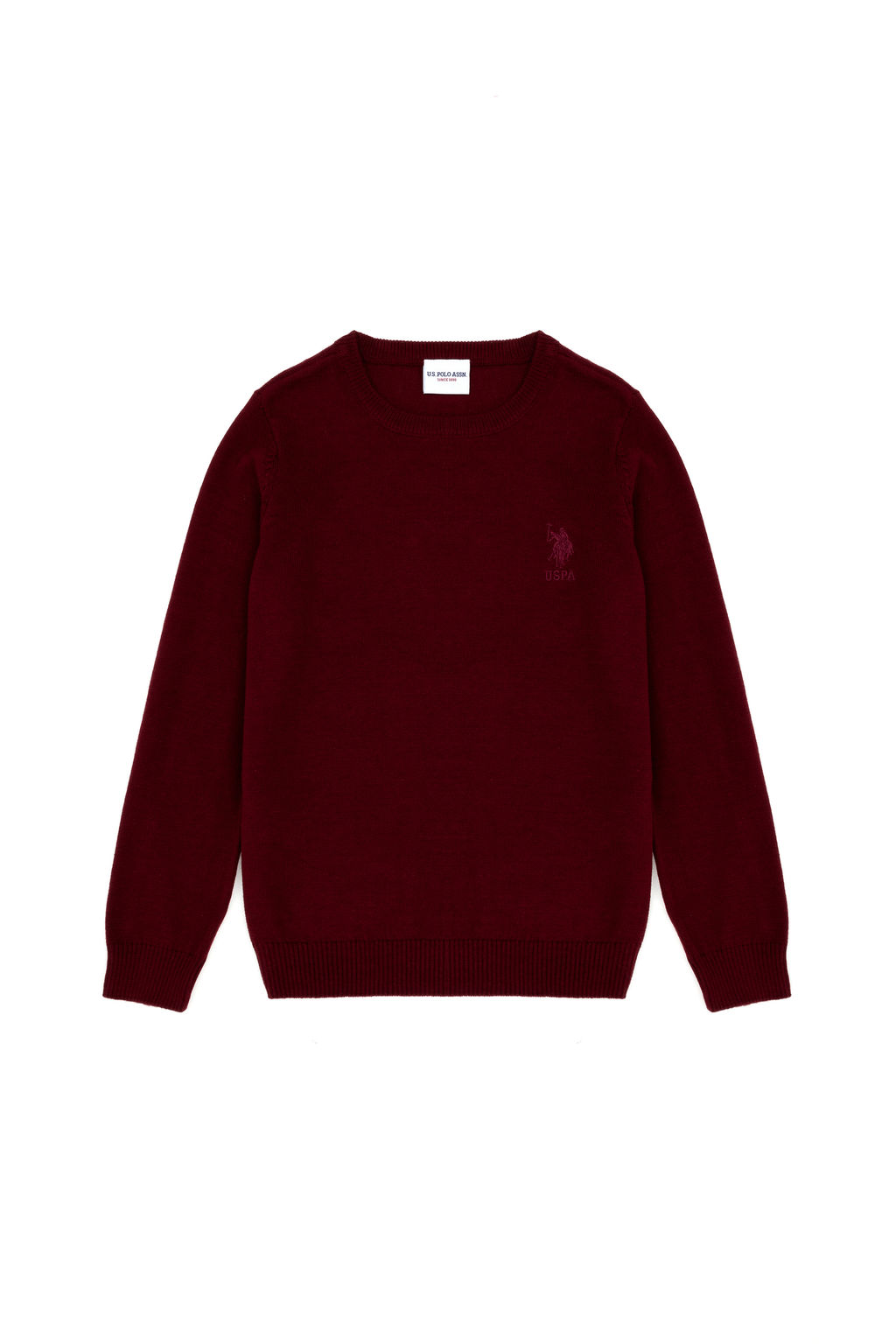 U. S. Polo Assn / Базовый свитер бордово-красного цвета для мальчика - U.s. polo assn фото 7