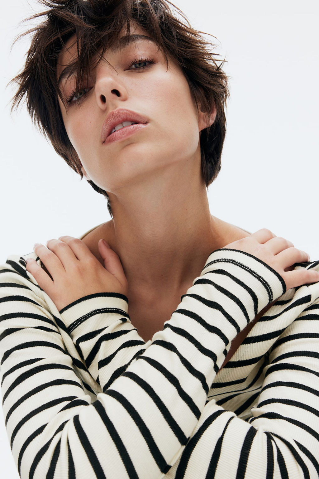 Camiseta en punto fino - H&m фото 3
