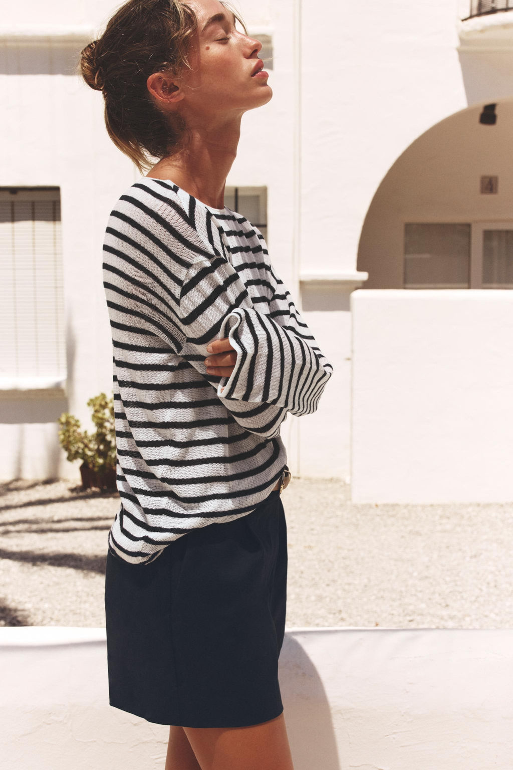 RUSTIC COTTON T-SHIRT - Zara фото 16