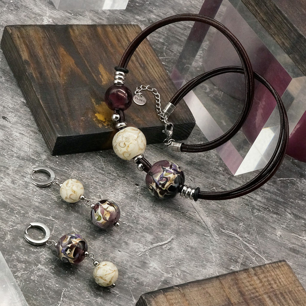 Серьги из муранского стекла - Vloes фото 6