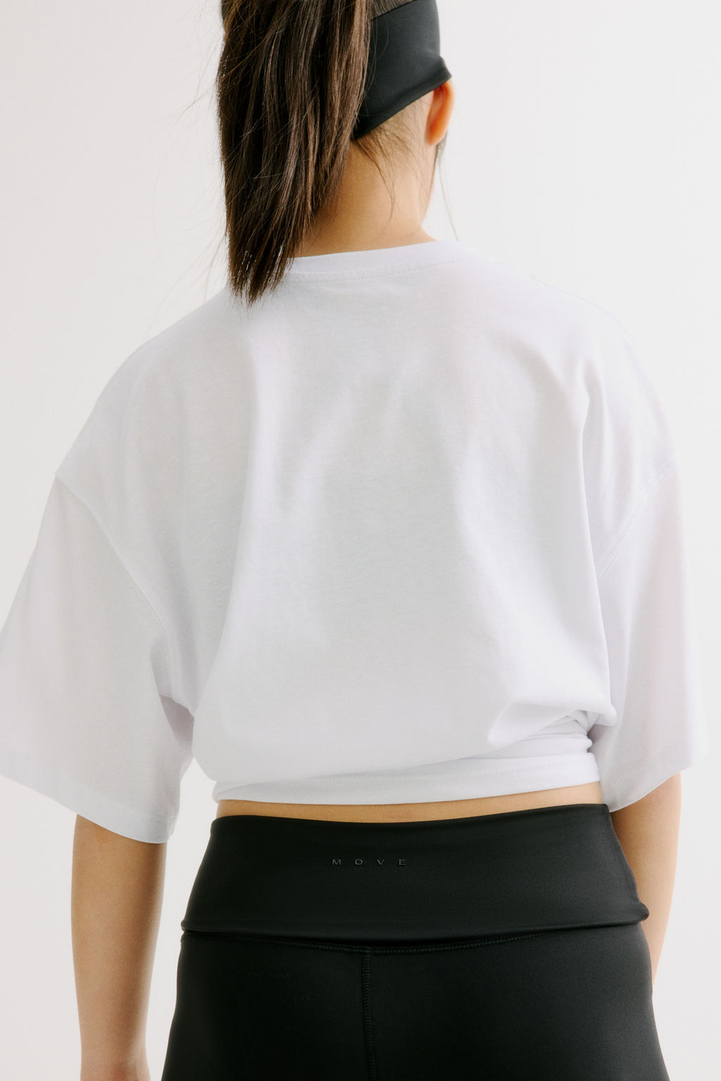 Leggings de yoga SoftMove con cintura plegable - H&m фото 5