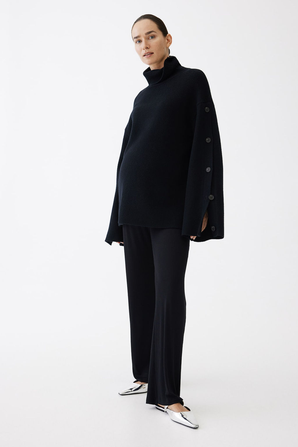 MAMA Pantalon en punto de canale Before & After