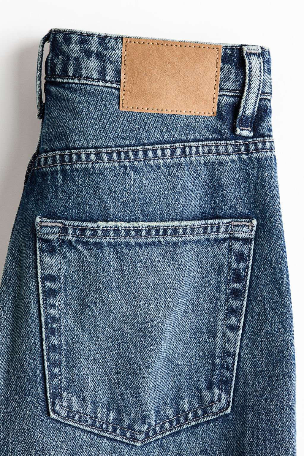 Straight High Waist Ankle Jeans - H&m фото 9