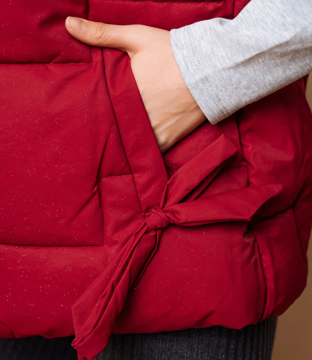 Жилет #КТ2391, красный - Dommod фото 5
