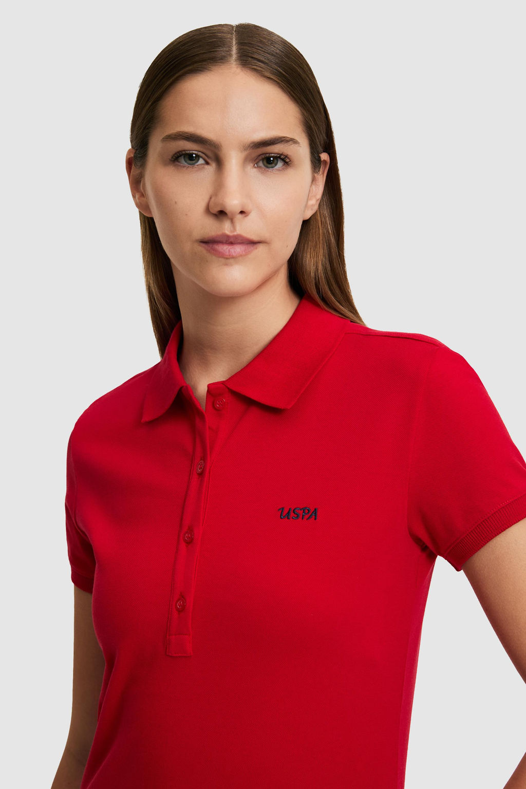 Kad_n K_rm_z_ Polo Yaka Basic Ti__rt - U.s. polo assn фото 2