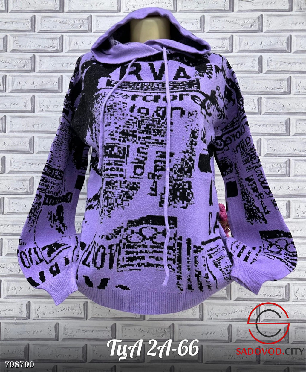 Кофта женская из шерсти - Bruno фото 2