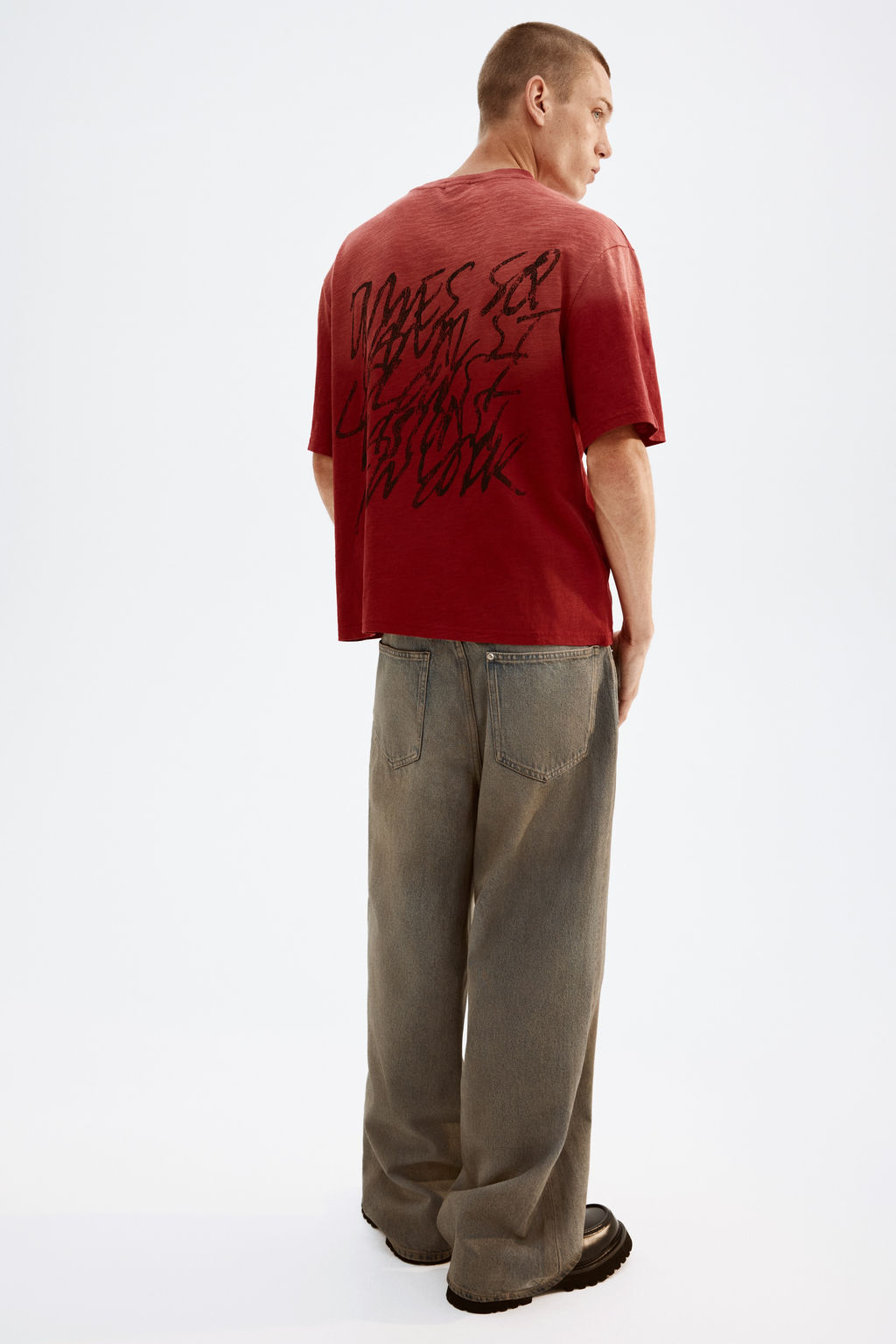 Camiseta Oversized Fit - H&m фото 9