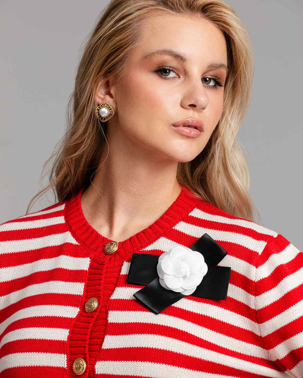 авторская Брошь бант в стиле Chanel - Sahar art lab фото 4