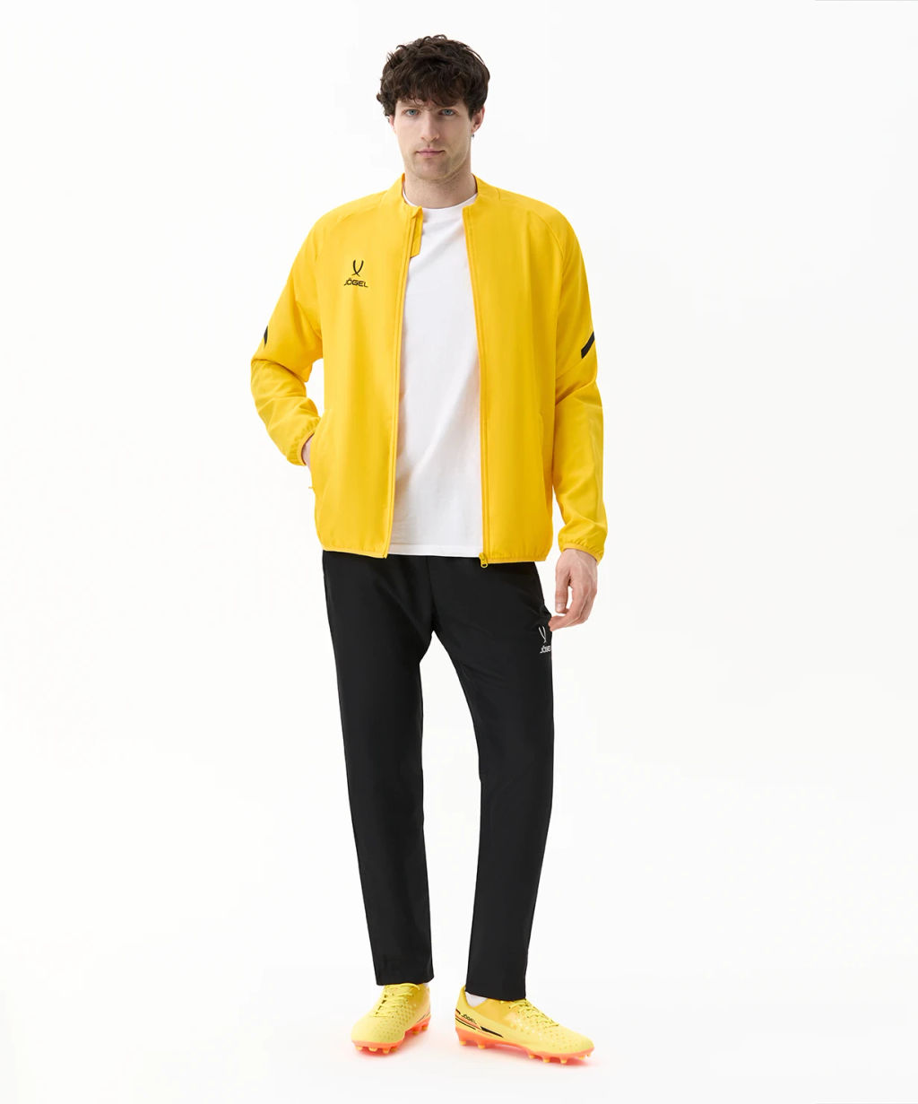 Куртка спортивная JOGEL CAMP 2 Lined Jacket, желтый/черный  фото 10