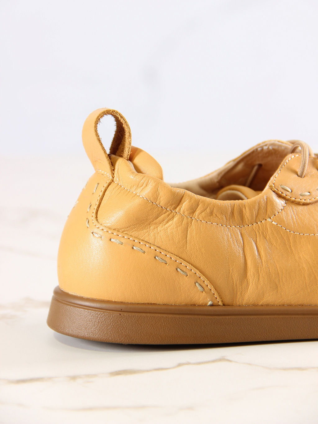 Сникерины кожаные желтые 178.астиbr.Стар кемл