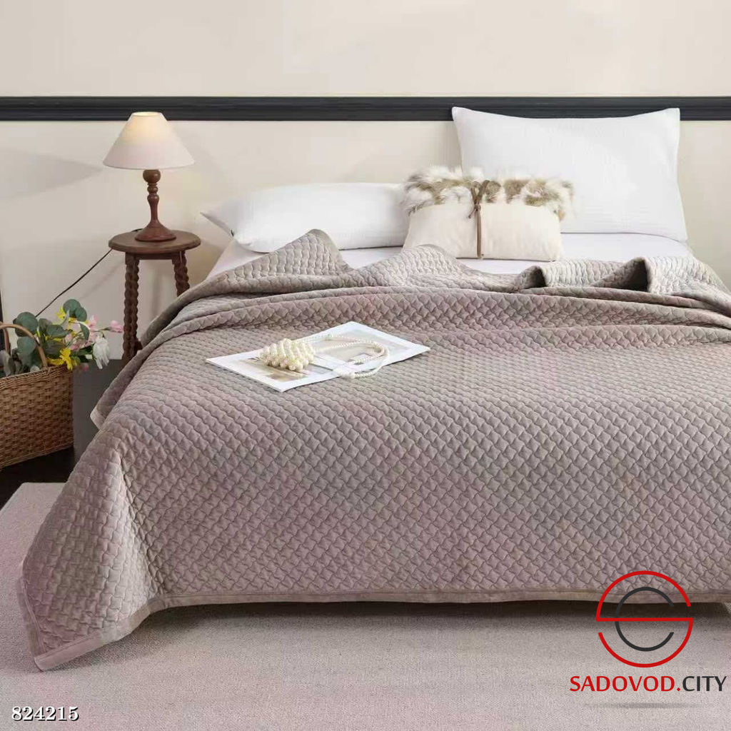 Плед мягкий на кровать