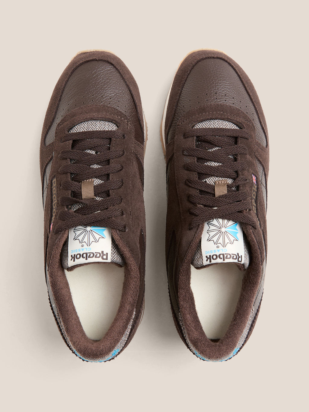 Кроссовки REEBOK CLASSIC LEATHER 1983 VINTAGE Артикул 4494217, темно-коричневый