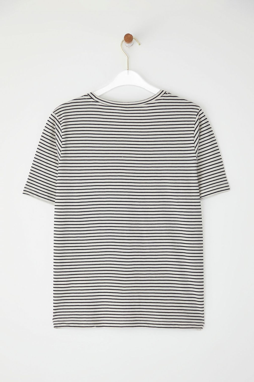 TRENDYOLMILLA Siyah Kalp Nak?sl? Regular/Normal Kal?p Orme T-Shirt TWOSS25TS00141  фото 6