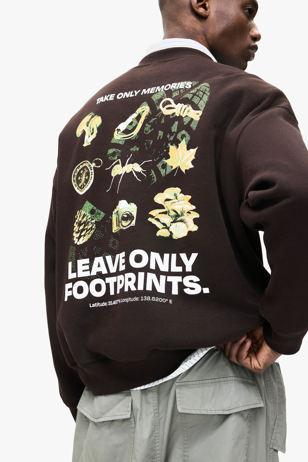 Sudadera con estampado Loose Fit - H&m фото 6