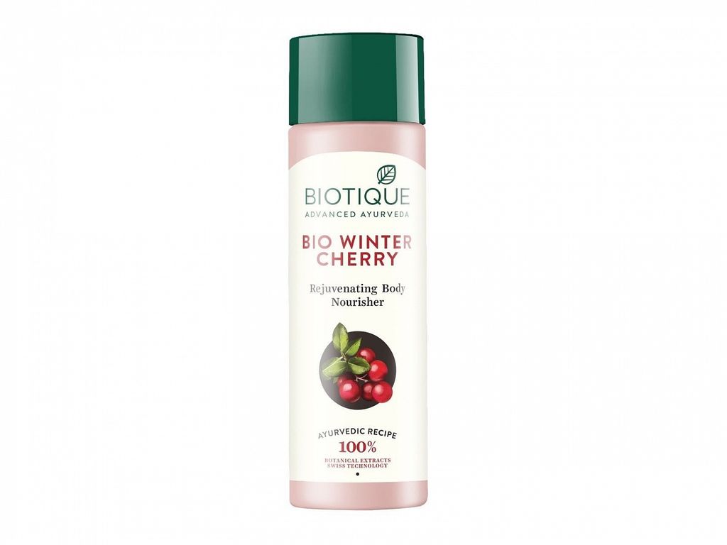 Bio Winter Cherry Rejuvenating Body Nourisher/Омолаживающий Крем Для Тела С Зимней Вишней 190мл - Biotique фото 2