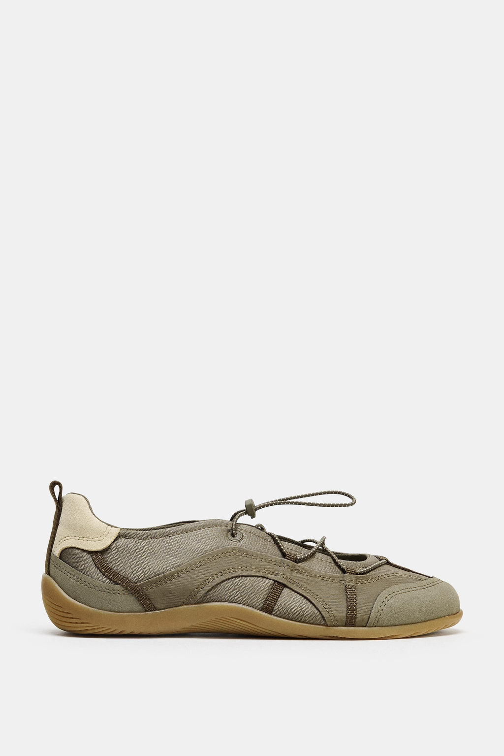 ELASTICATED SPORTY BALLERINAS - Zara фото 8