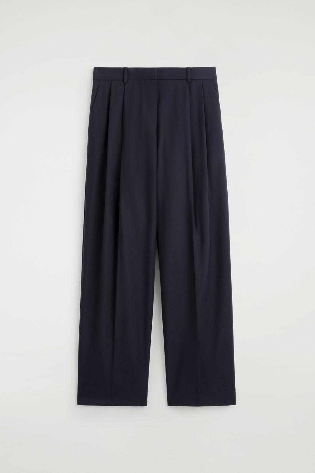 PANTAL?N TWILL WIDE LEG RELAXED FIT - H&m фото 2