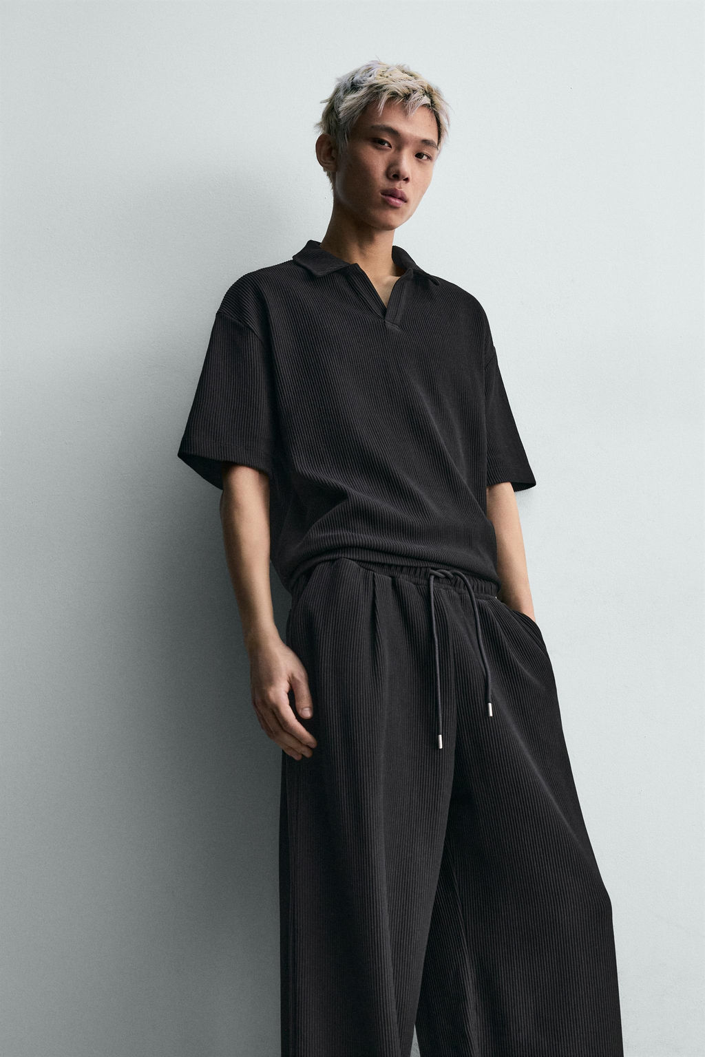 POLO RELAXED FIT OTOM?N / Negro - Zara фото 6