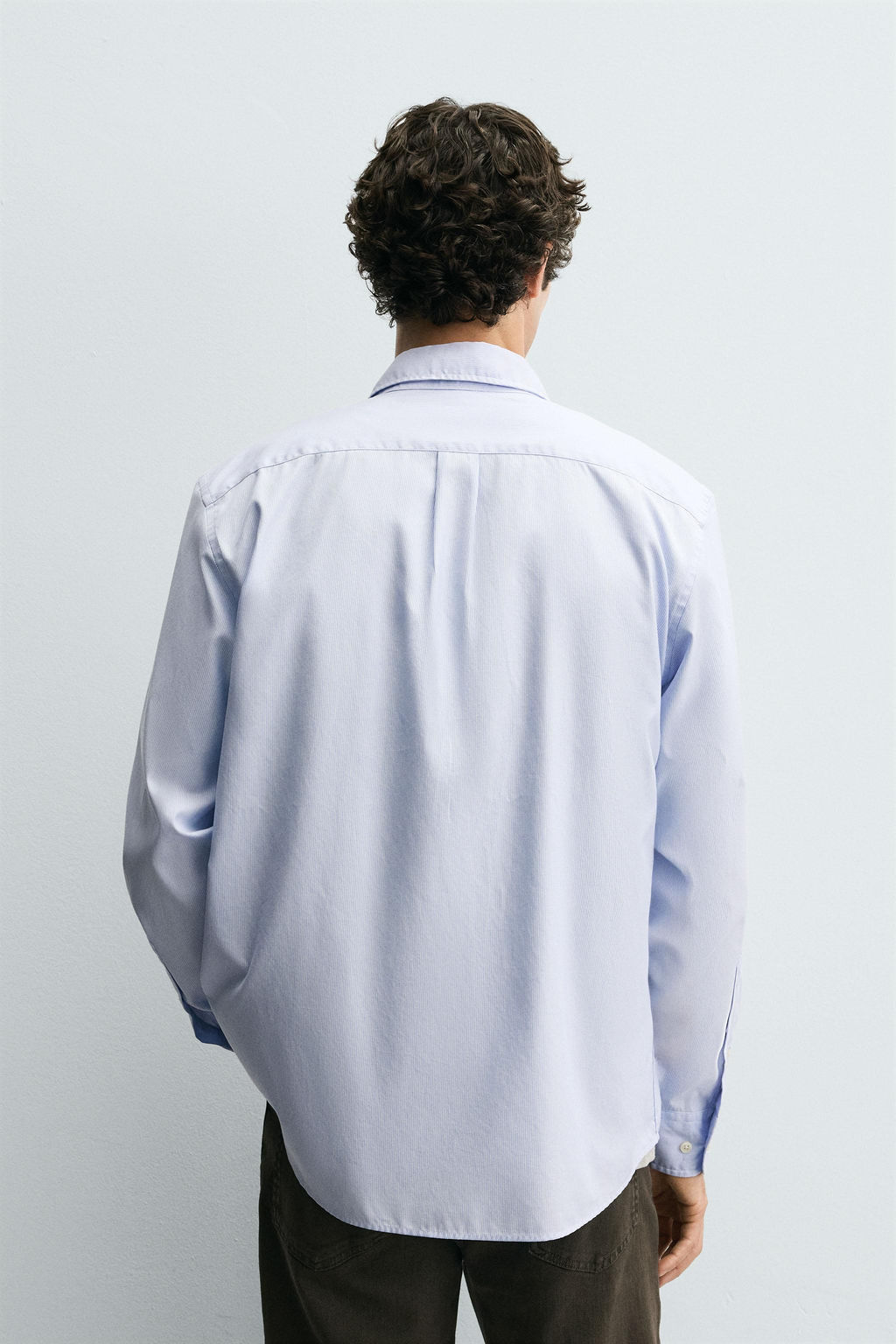 REGULAR FIT STRIPED SHIRT - Zara фото 3