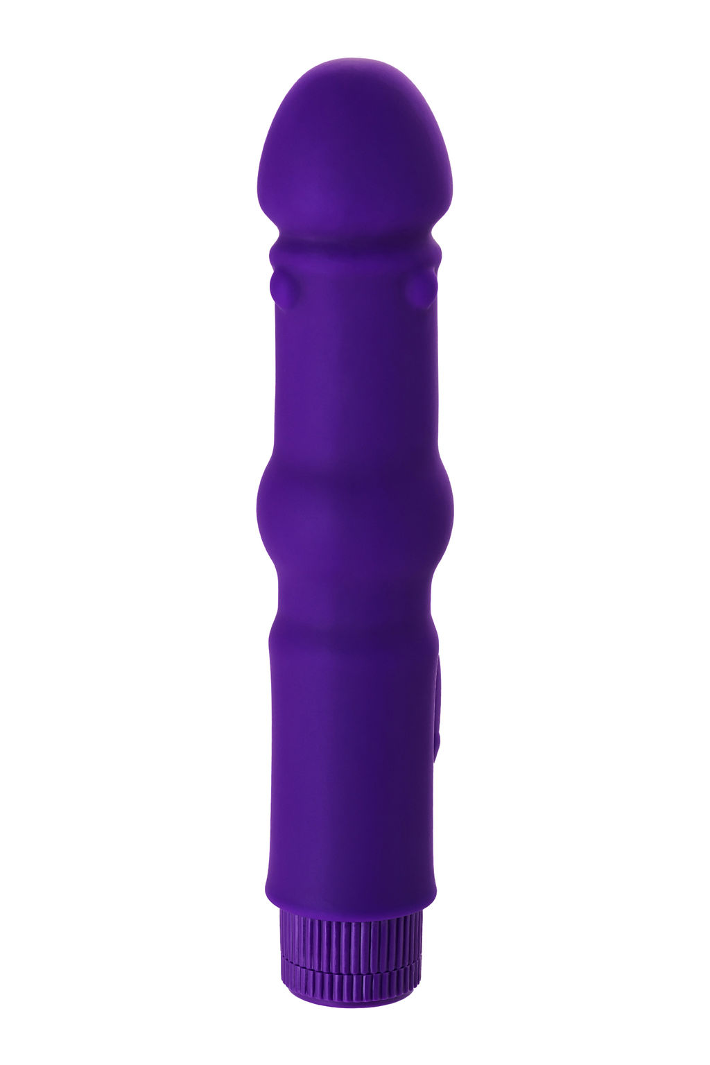 Нереалистичный вибратор TOYFA A-Toys, силикон, фиолетовый, 18 см  фото 5