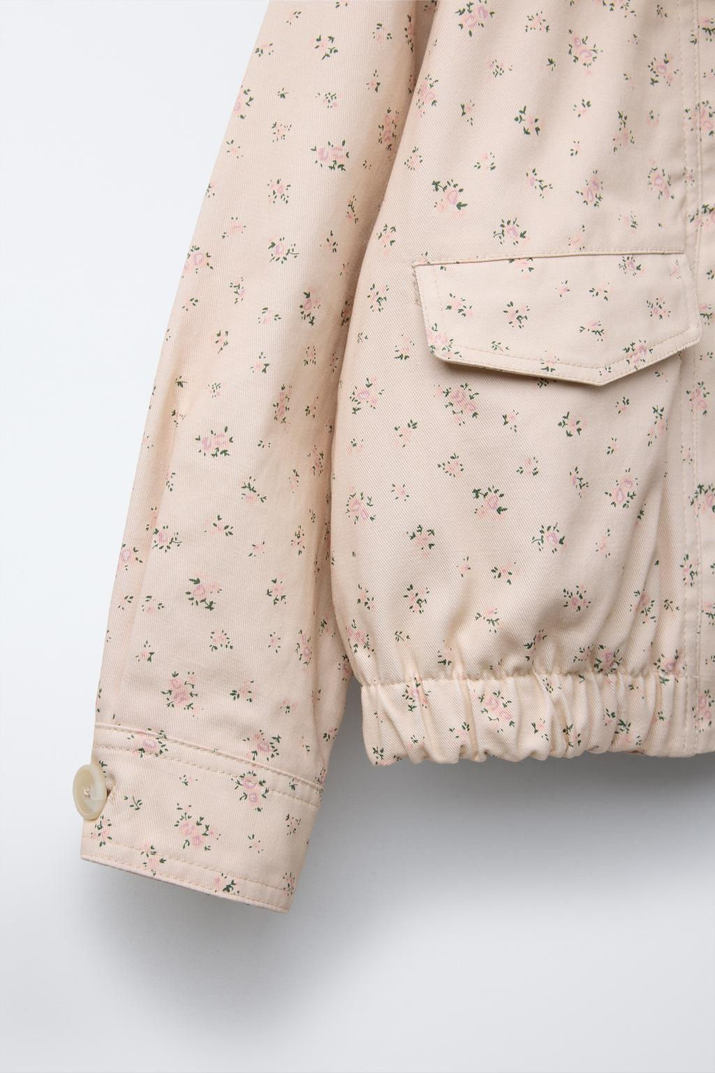 FLORAL JACKET - Zara фото 4