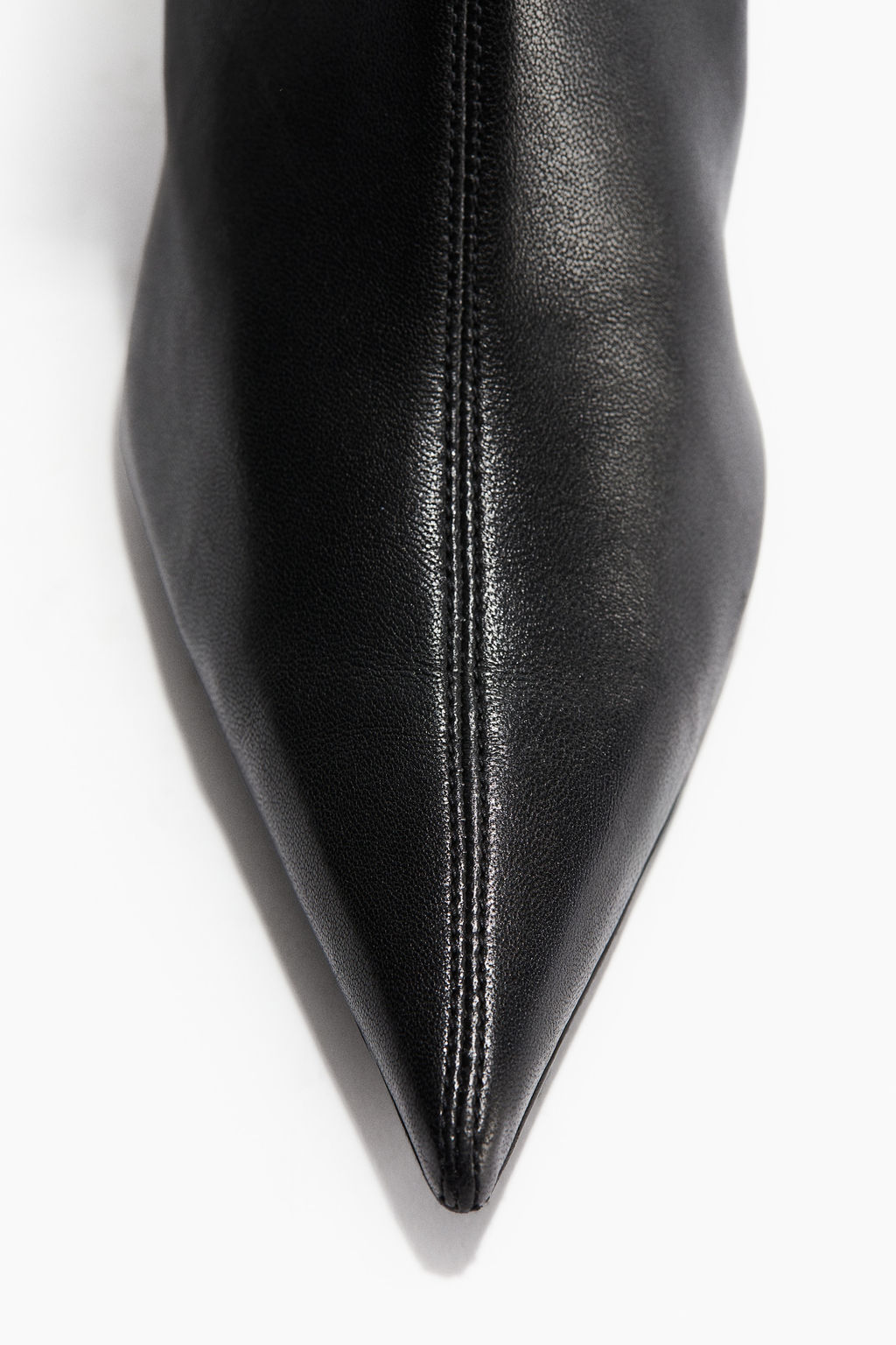 Botas calcet?n de piel con tac?n - H&m фото 6