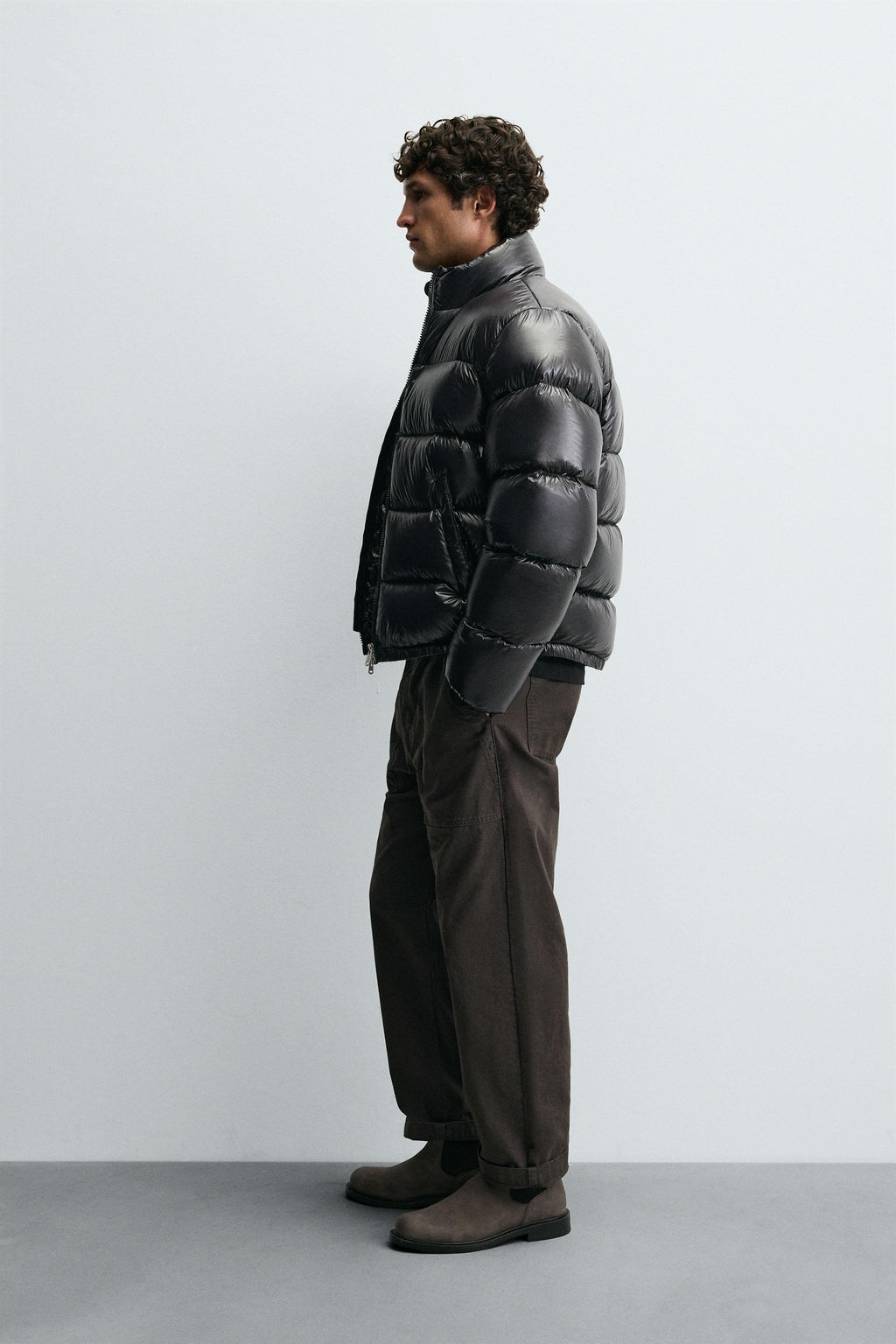 100% FEATHER DOWN PUFFER JACKET - Zara фото 4