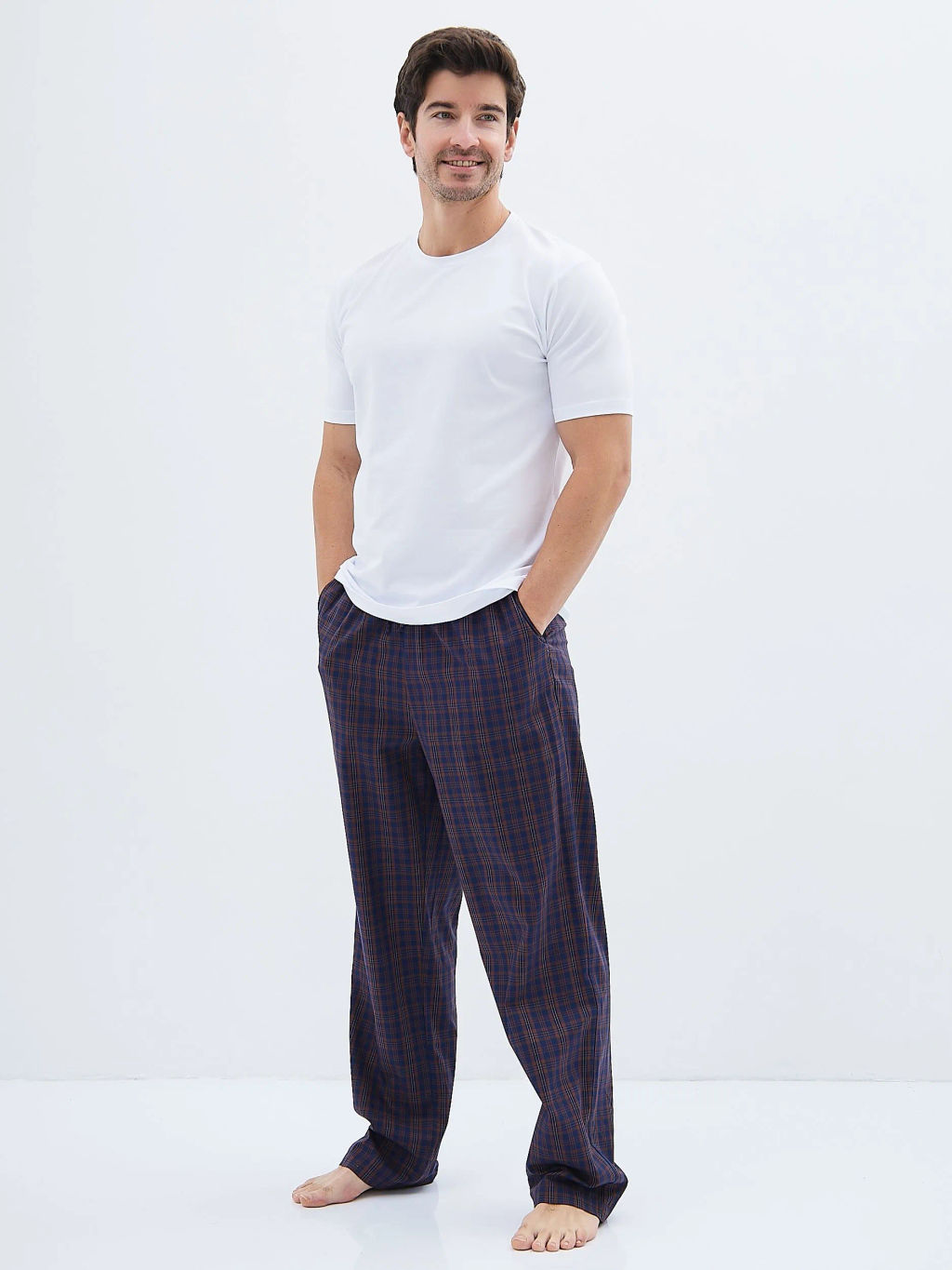 Брюки мужские GREG GH-171-2008-03-коричневый