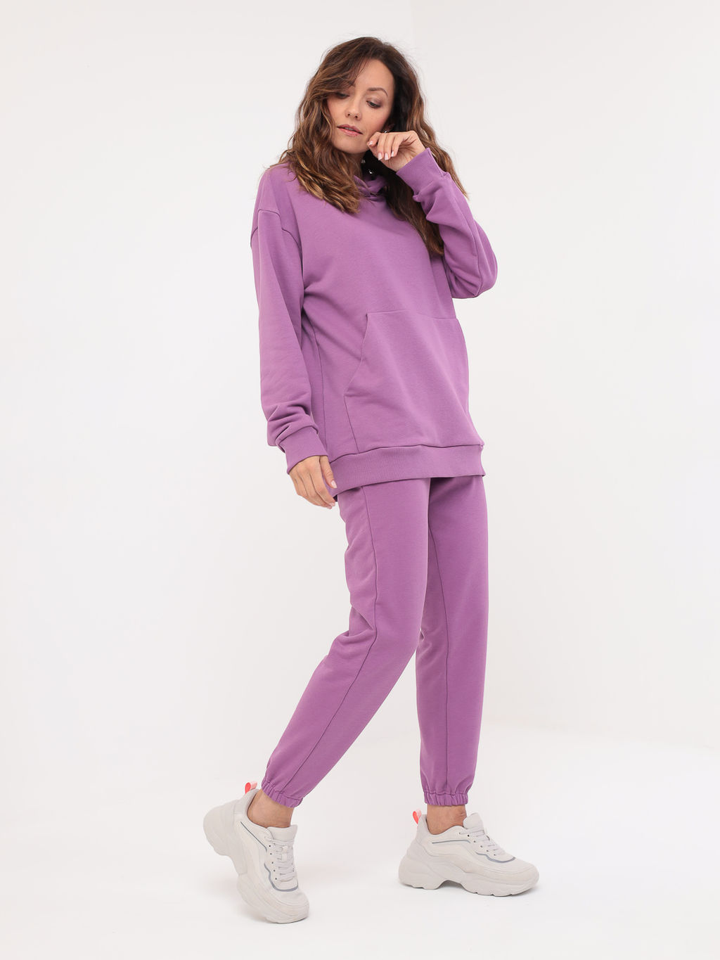 Худи женское KATHARINA KROSS KK-HK-003K-пыльная сирень  фото 4