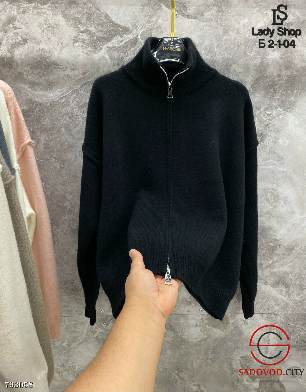 кардиган с двойной молнией - Bruno фото 5