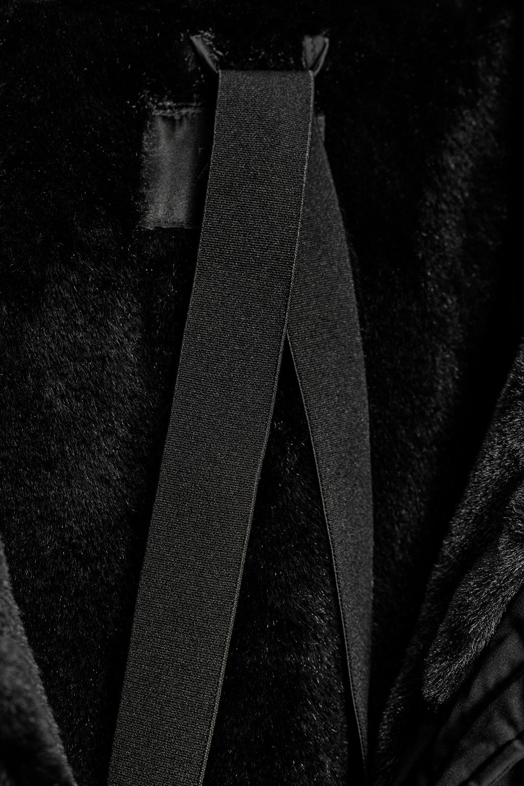 PUFFER JACKET WITH FAUX FUR HOOD, WATER AND WIND PROTECTION - Zara фото 6