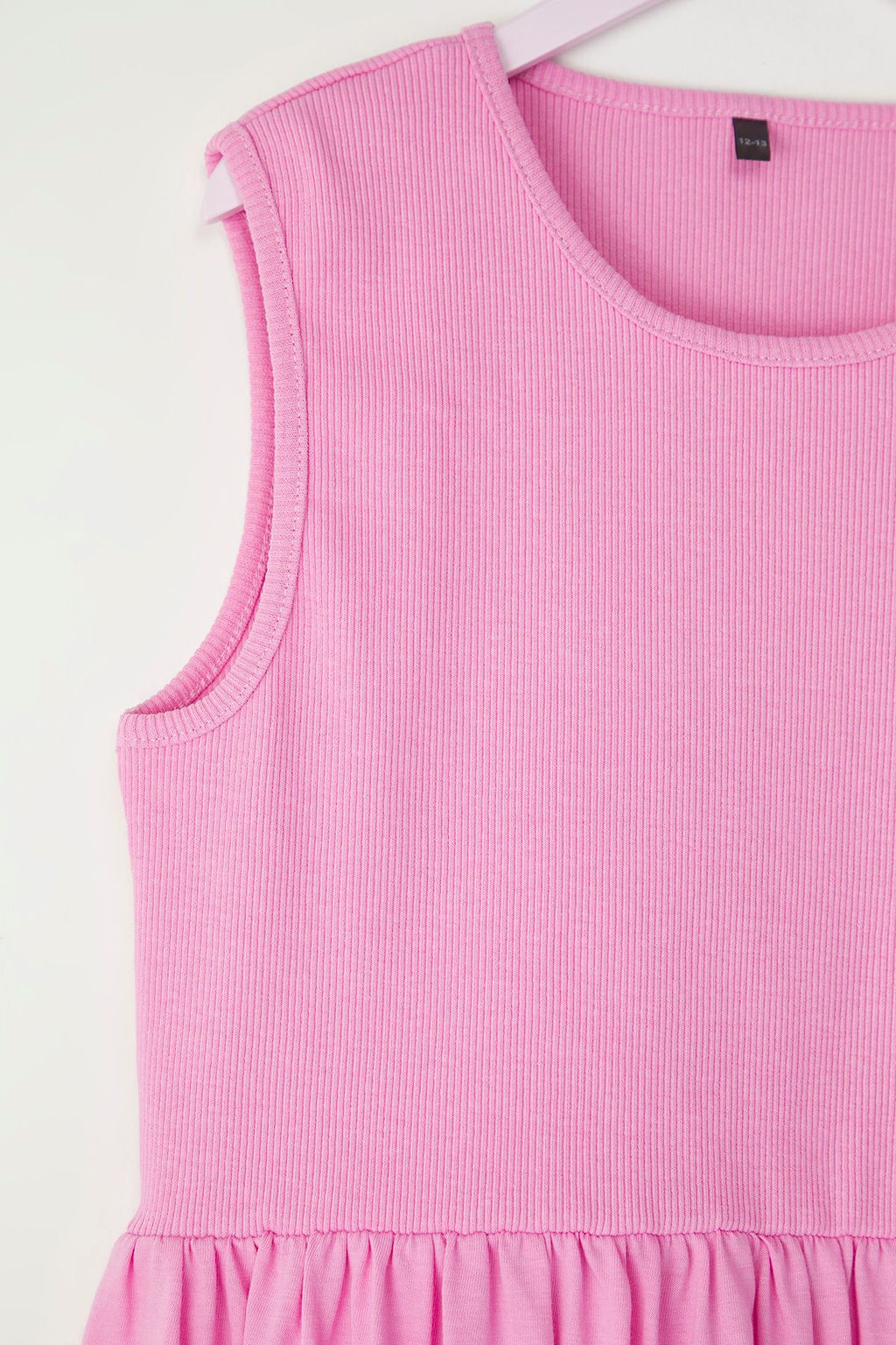 Siyah K?z Cocuk Kolsuz Basic Orme Elbise TKDSS25EL00018 - Trendyolmilla фото 4