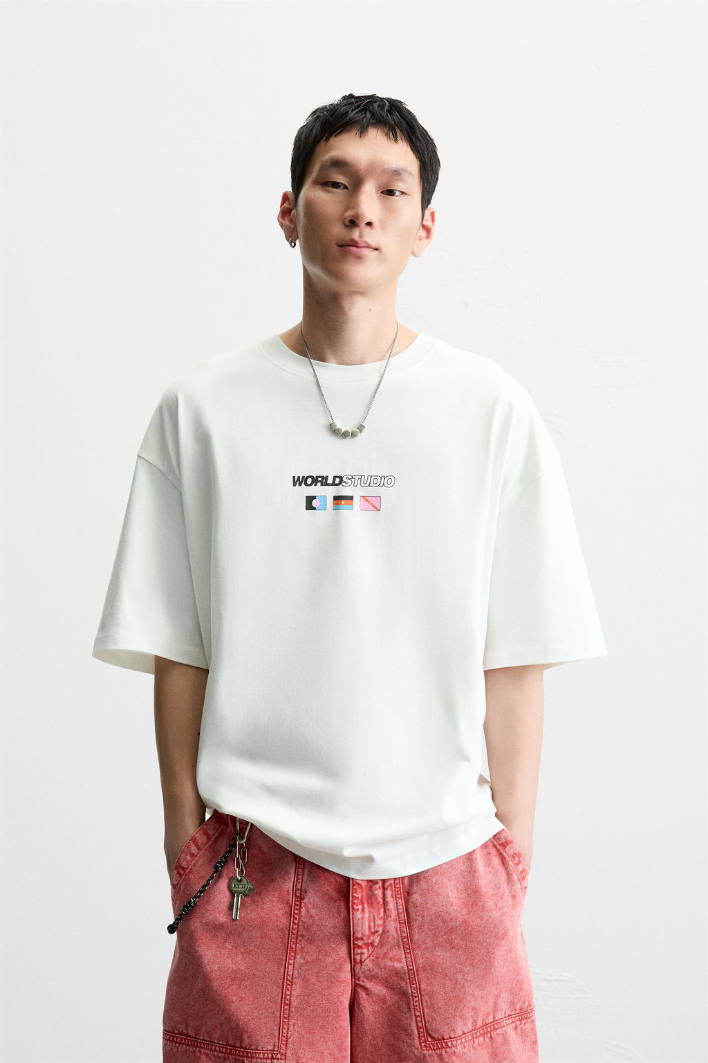 FLAG PRINT T-SHIRT - Zara фото 2