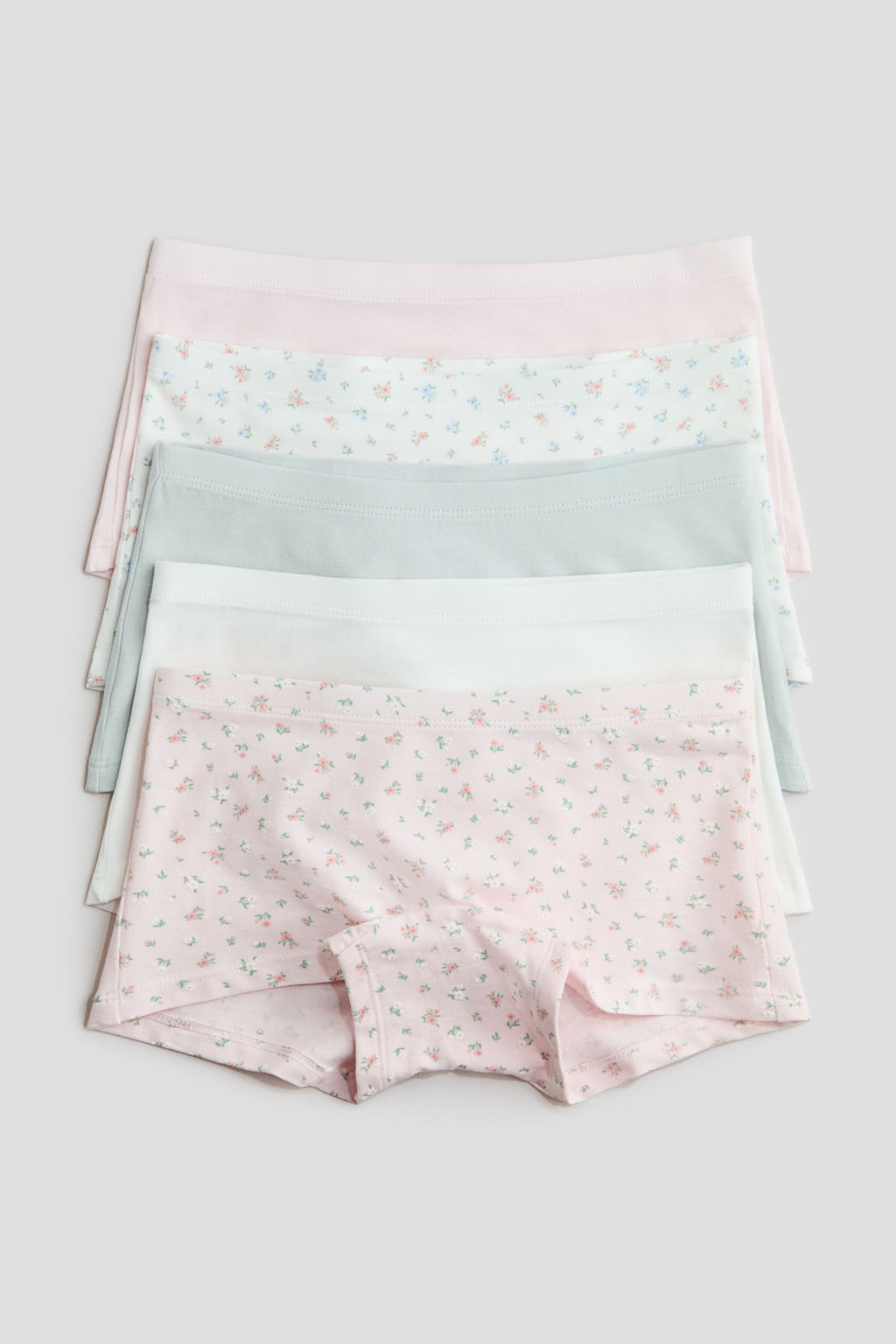 Pack de 5 bragas b?xer de algod?n - H&m фото 7