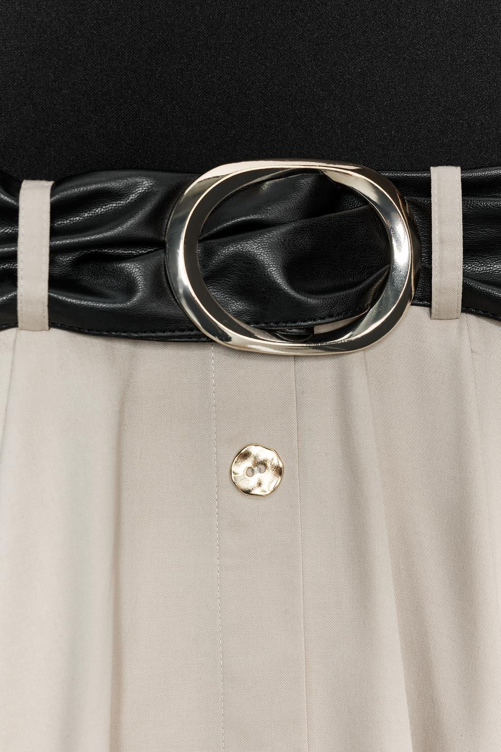 BELTED COMBINATION DRESS - Zara фото 10