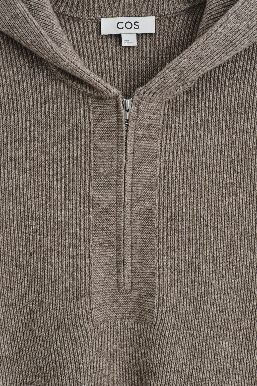 SUDADERA DE PUNTO DE MERINO Y YAK CON CREMALLERA - H&m фото 6