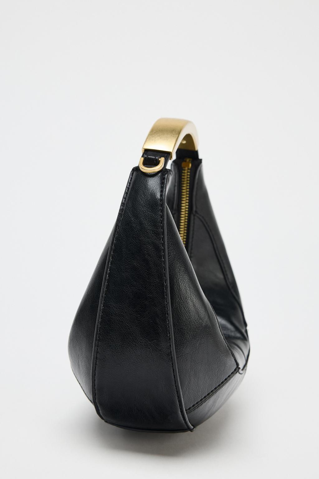 OVAL BAG WITH METAL STRAP - Zara фото 12