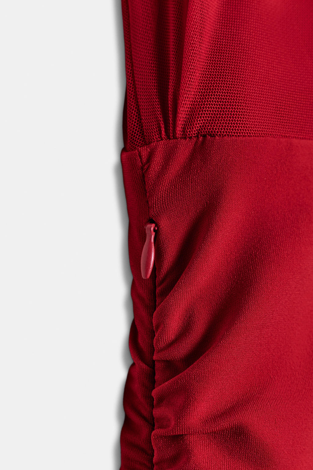 SHORT MESH DRESS WITH MATCHING DETAIL - Zara фото 8