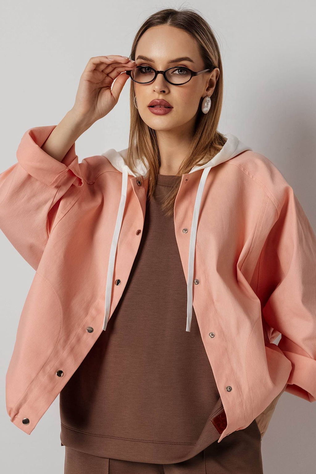 Жакет женский 4528/02/Лососевый - Rise фото 4