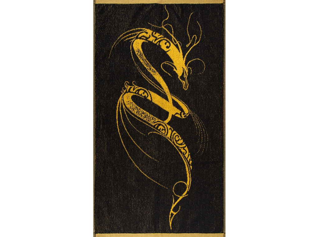 6с103.412ж1 Аспид(черное золото) Полотенце махровое 50х90см