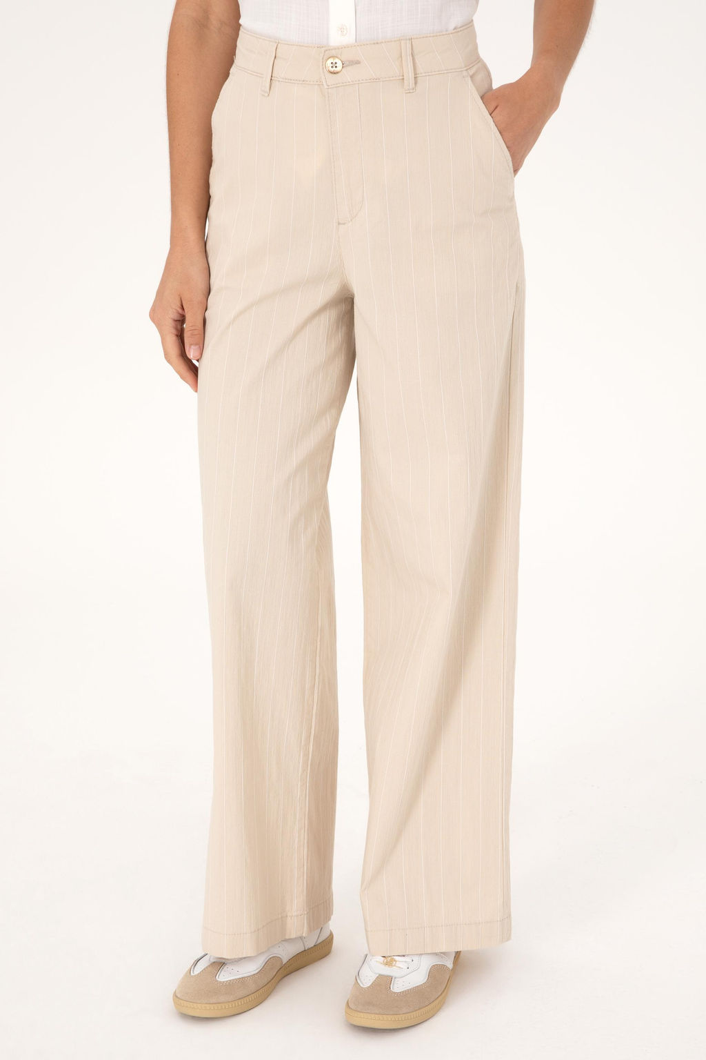 Kad_n Ta_ Kanvas Pantolon Sepette S_rpriz _ndirim - U.s. polo assn фото 2