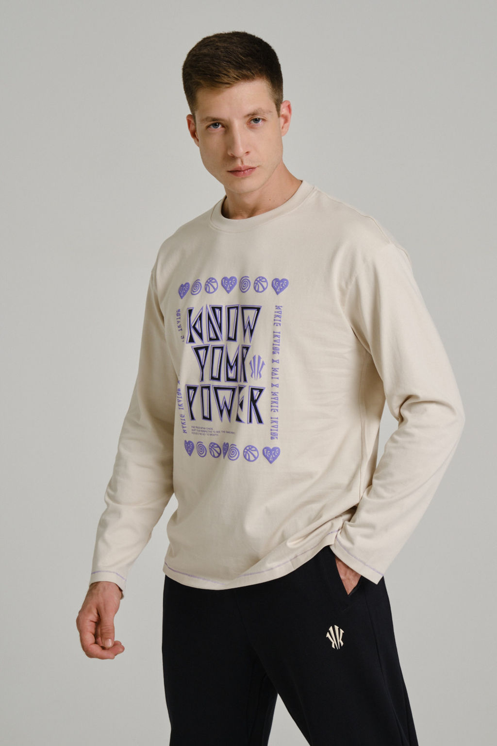 Лонгслив Бежевый KAI LS Tee